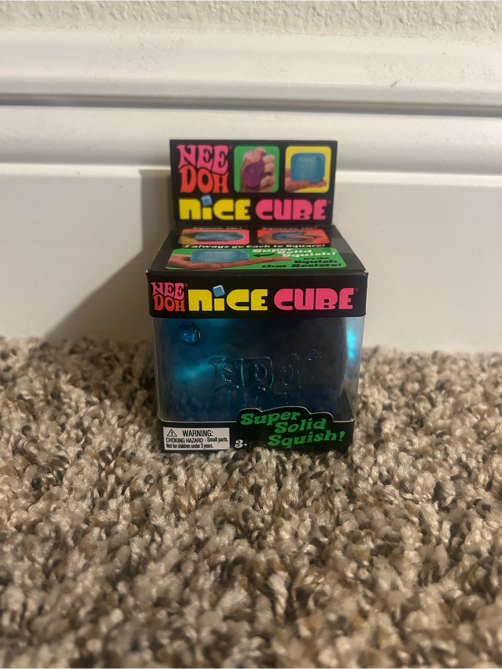 Nice Cube - Blue Super Solid Squish Toy